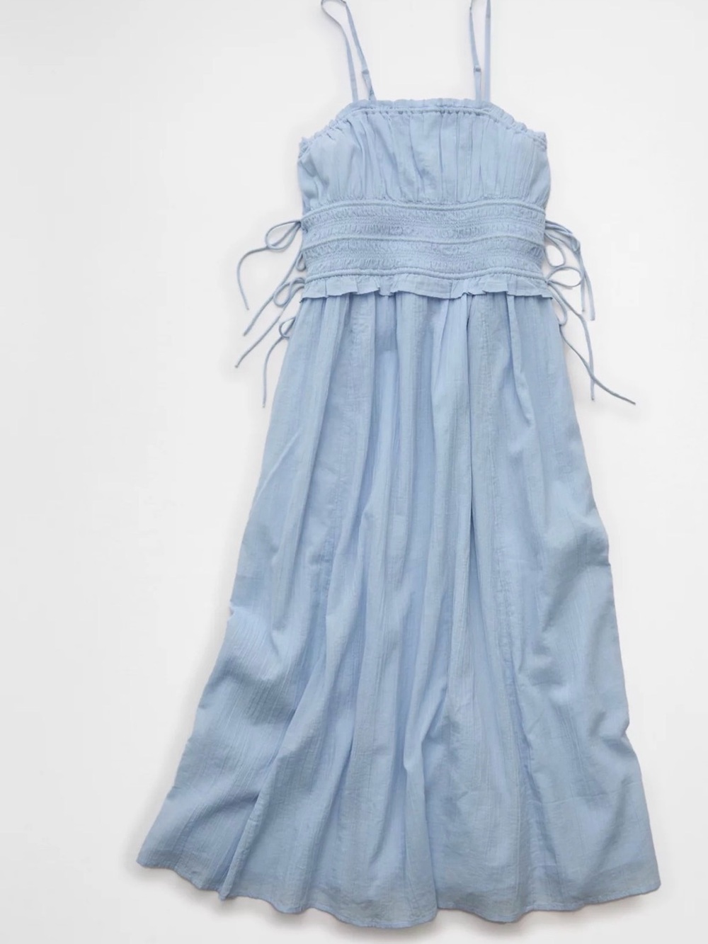 AE Light Blue Spaghetti-Strap Summer Dress